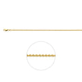 COLLIER ankerschakel - goud