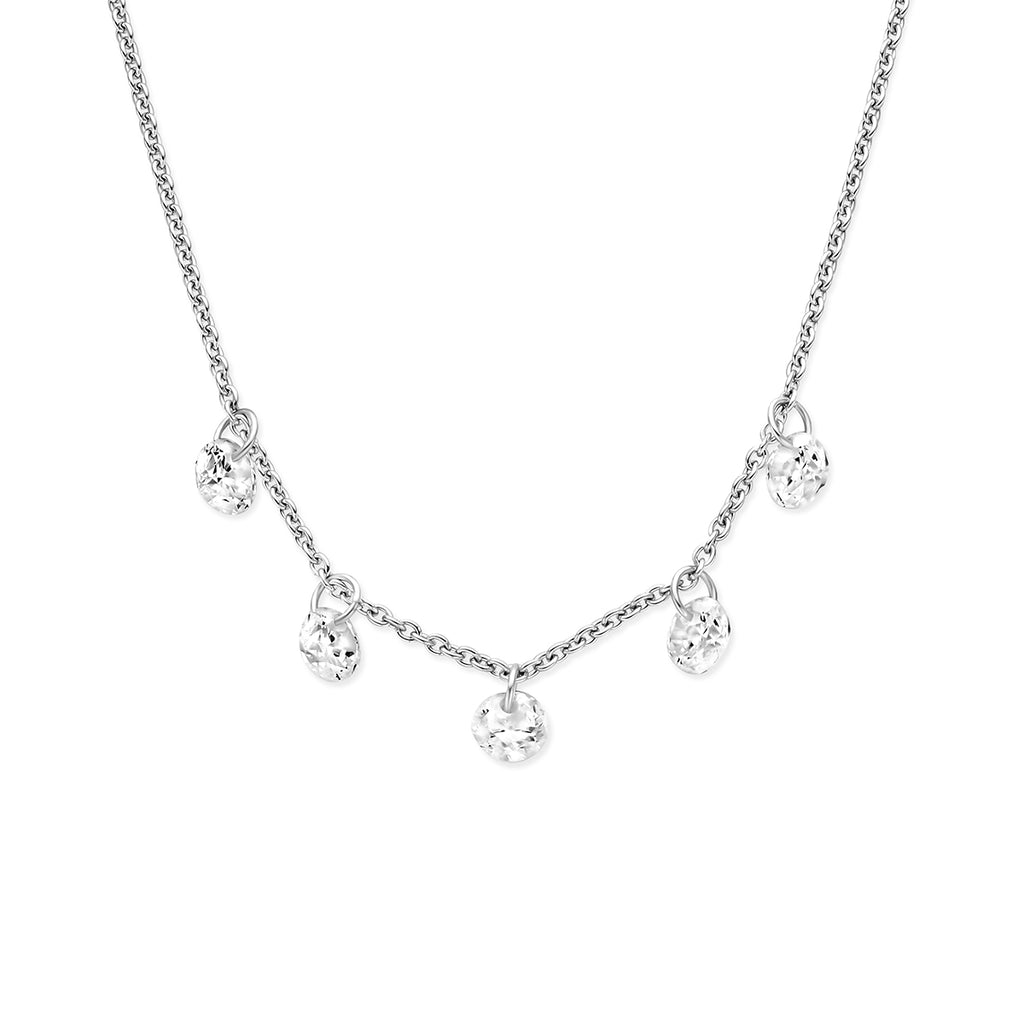 Collier zirkonia 41 - 43 - 45 cm