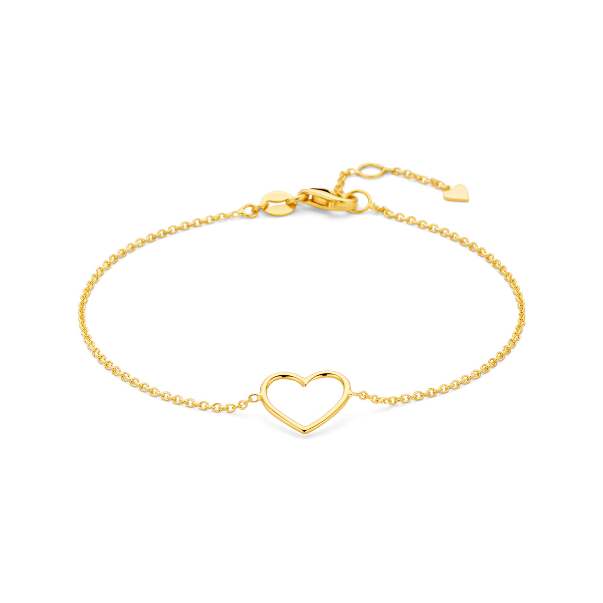 Armband hart 17 - 18.5 cm