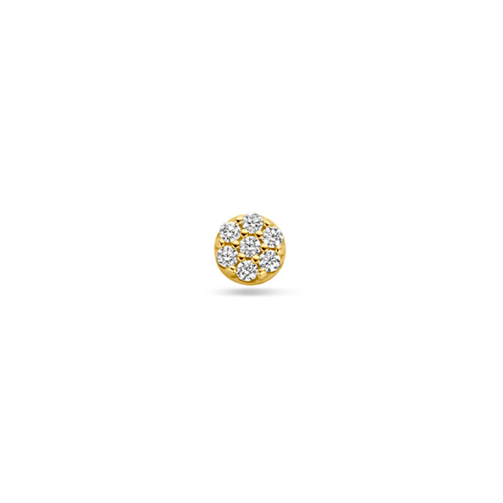 Flat back piercing zirkonia 3.5 mm