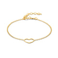 Armband hart 16 + 3 cm 3 micron