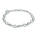 Zilveren armband met zirkonia