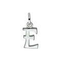 Bedel - zilver letter E