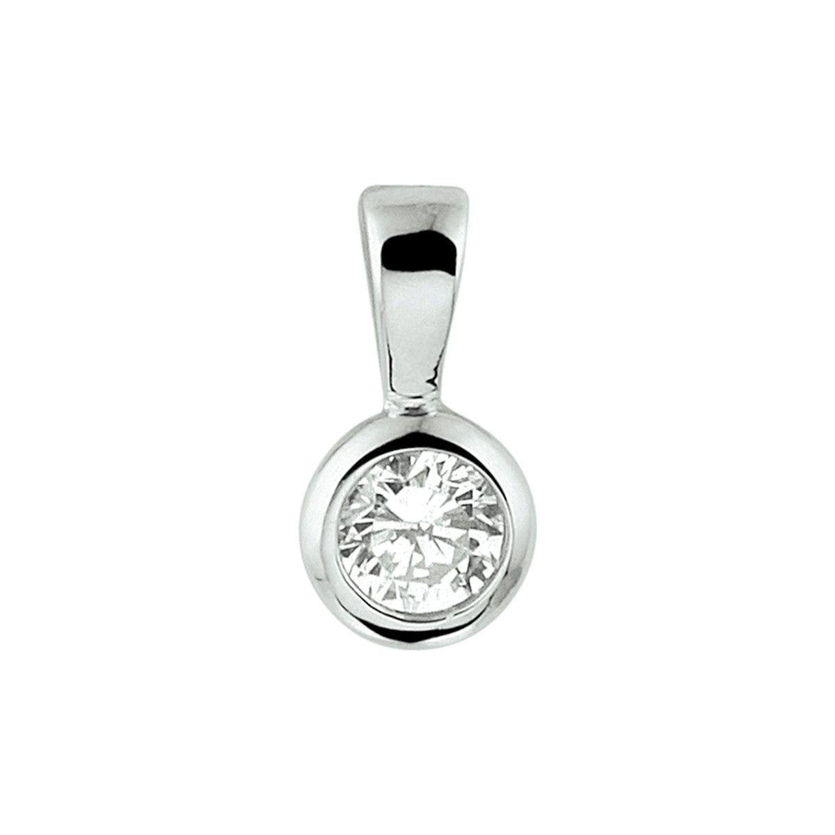 Hanger met steen dames
