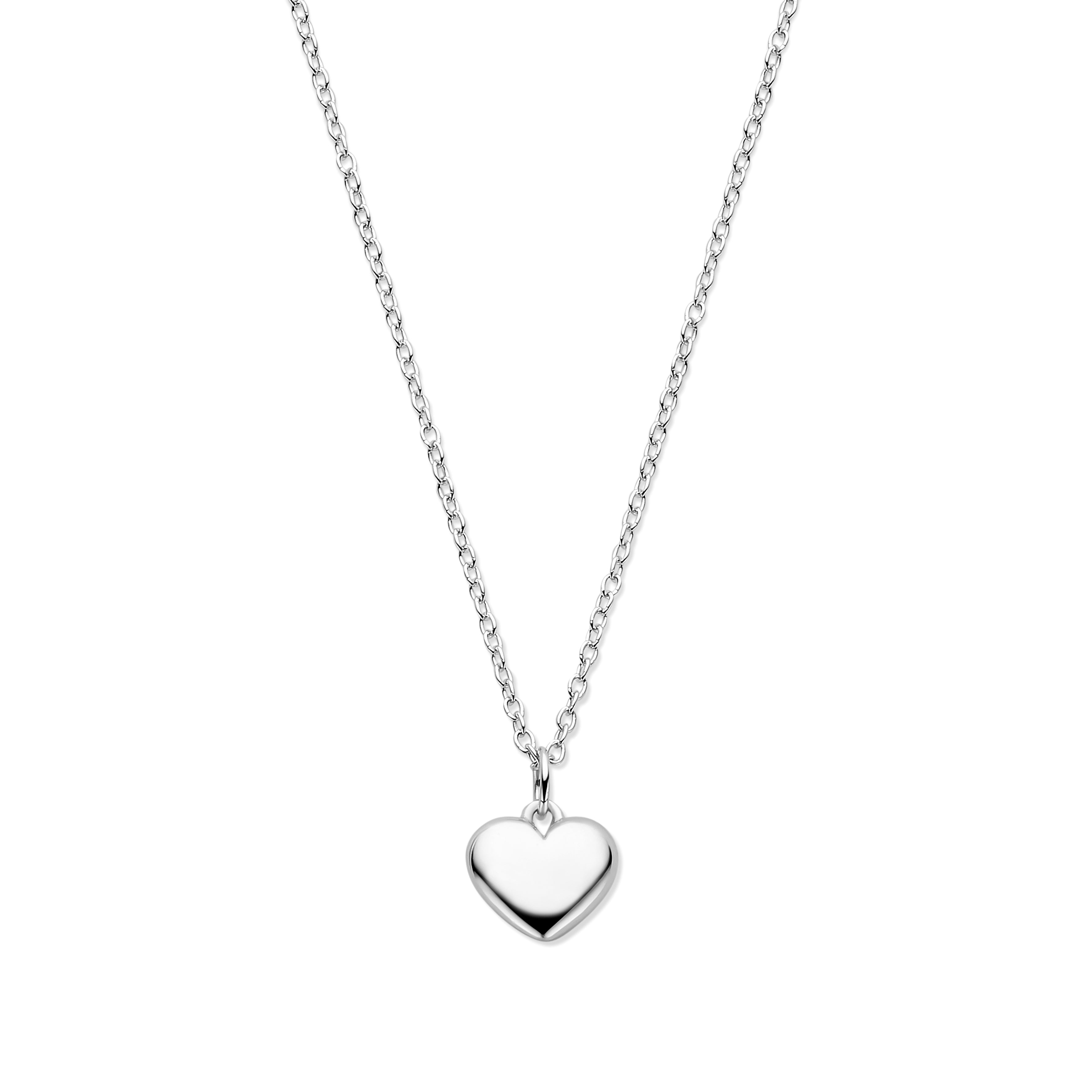 Collier hartje 41 - 43 - 45 cm
