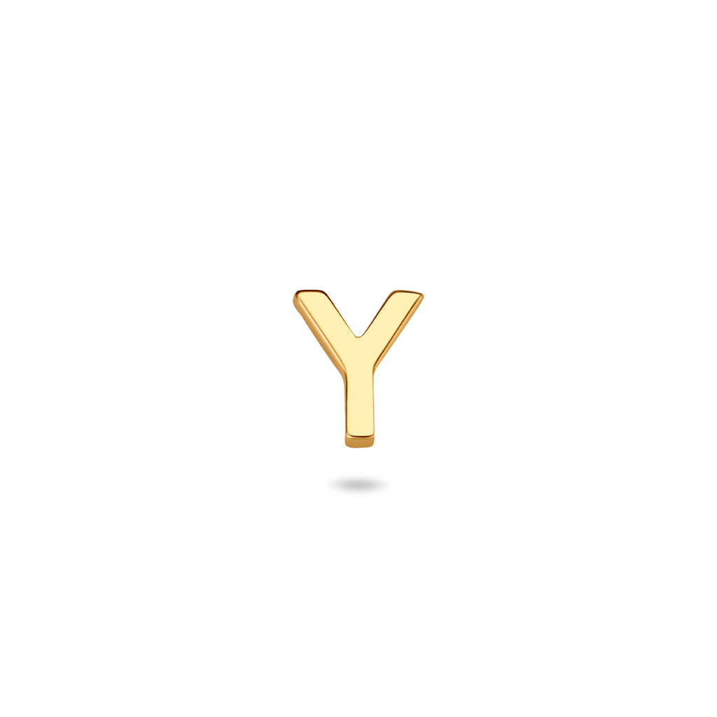 Oorknop letter