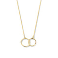 Collier rondjes 0.8 mm 40 + 4 cm