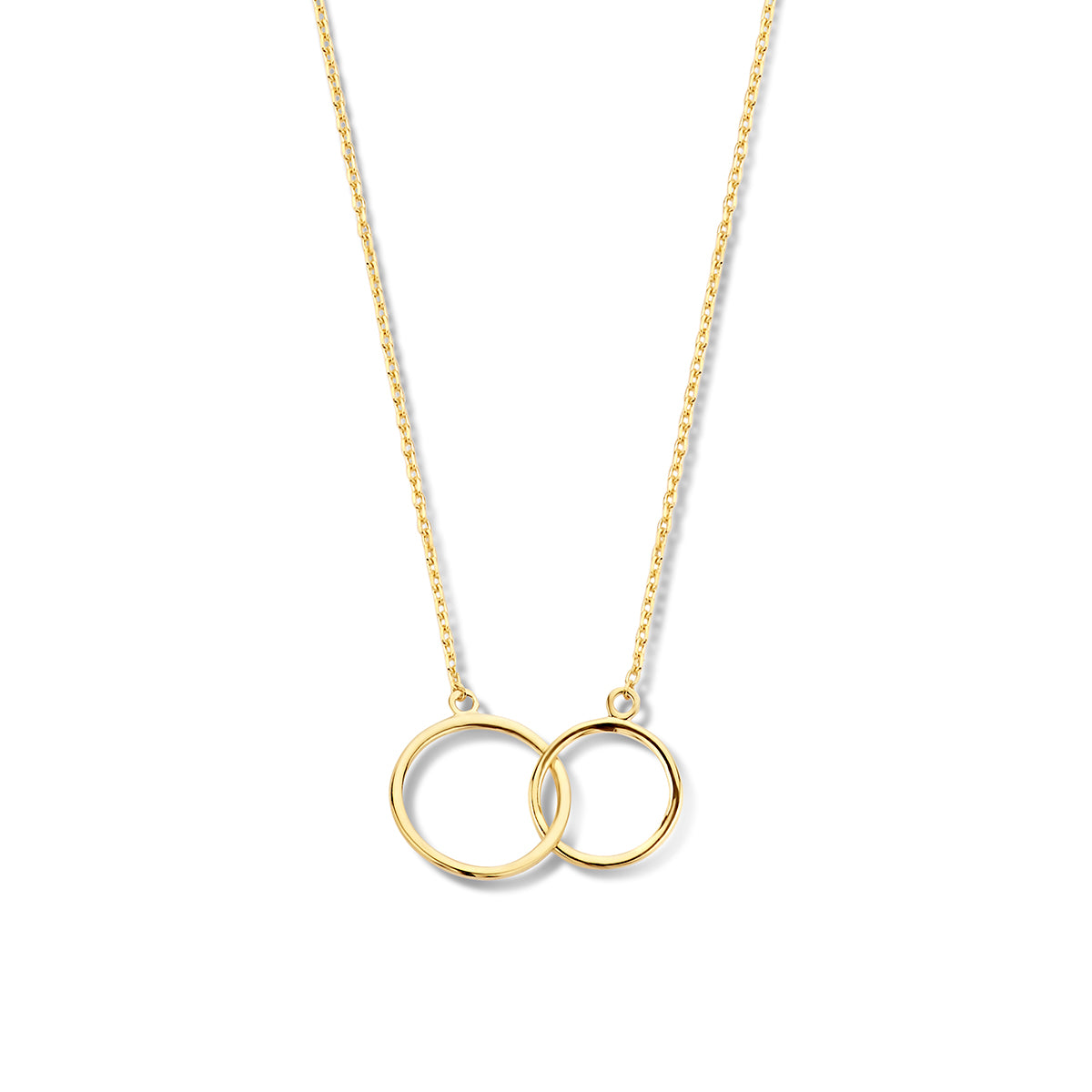 Collier rondjes 0.8 mm 40 + 4 cm
