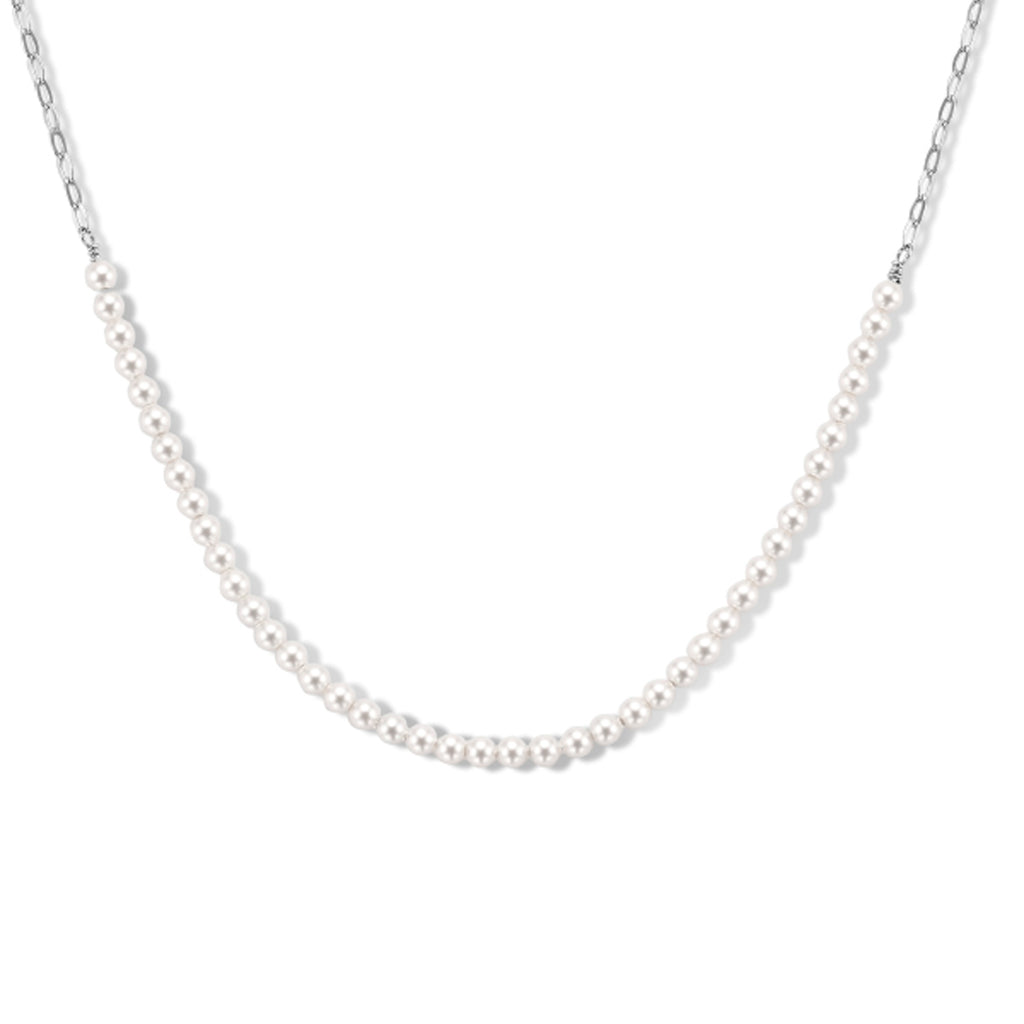 Collier synth. parel 3.0 mm