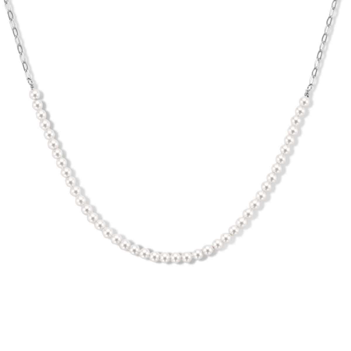 Collier synth. parel 3.0 mm