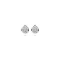 Oorknoppen druppel zirkonia 6 mm