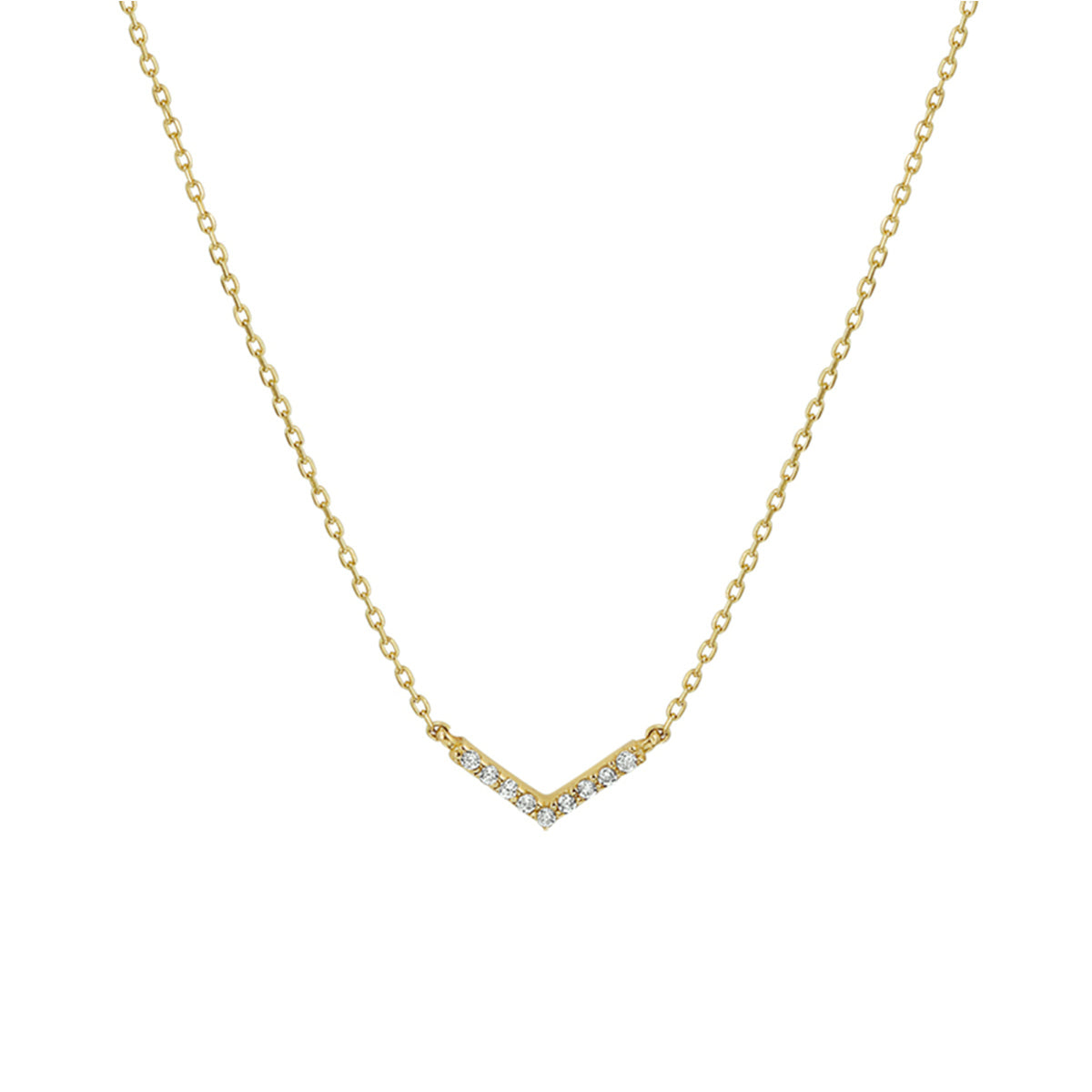 Collier v zirkonia 40 - 44 cm