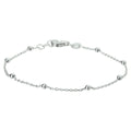 Armband bolletjes 1.2 mm 17 + 2 cm