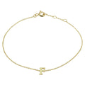 Armband letter 16.5 - 17.5 - 18.5 cm