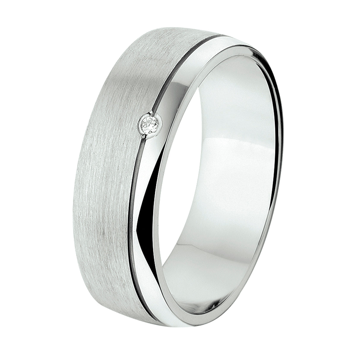 Ring a310 - 6 mm - 0.01ct h si