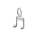 Hanger - zilver muzieknoot