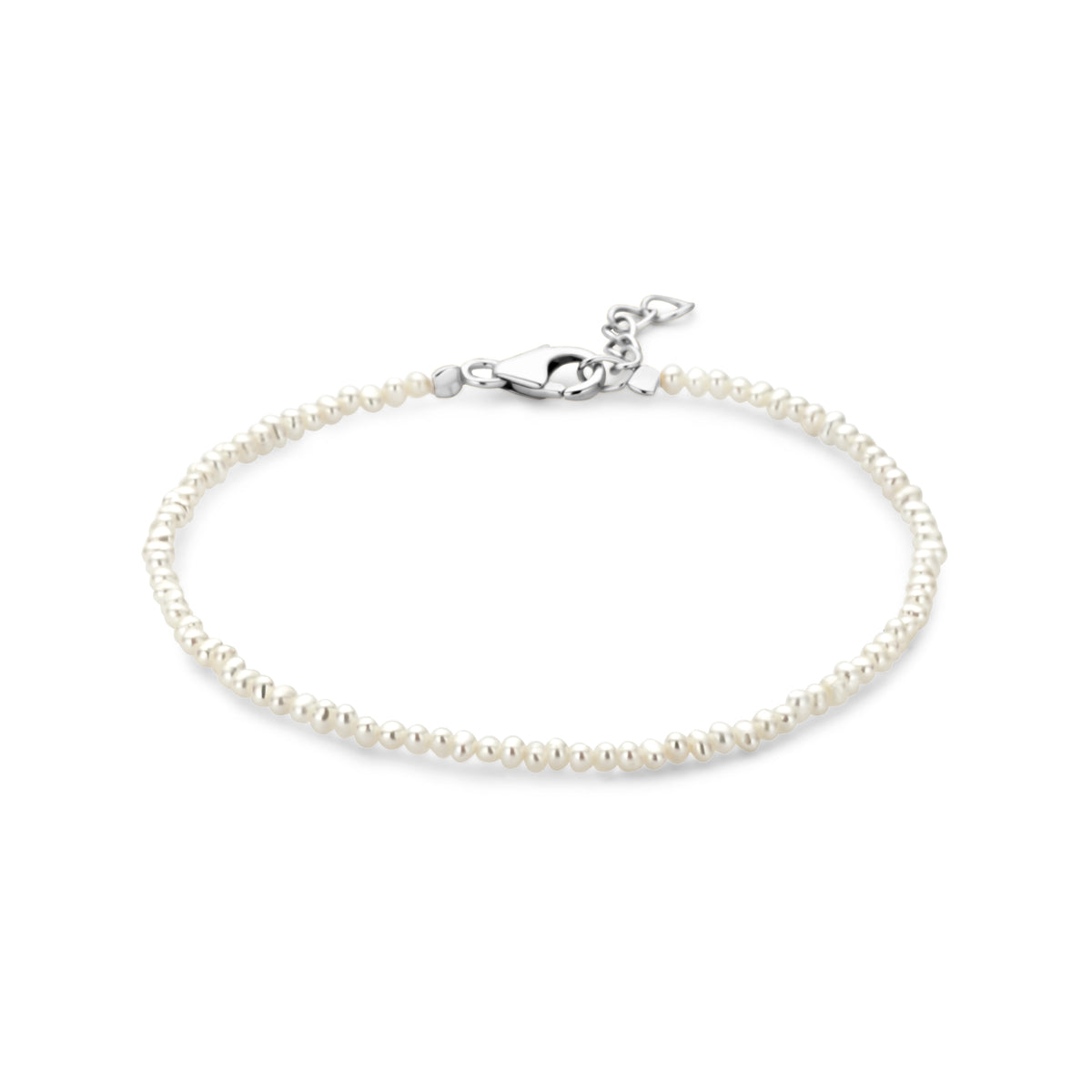 Armband parels 16.5 + 2 cm