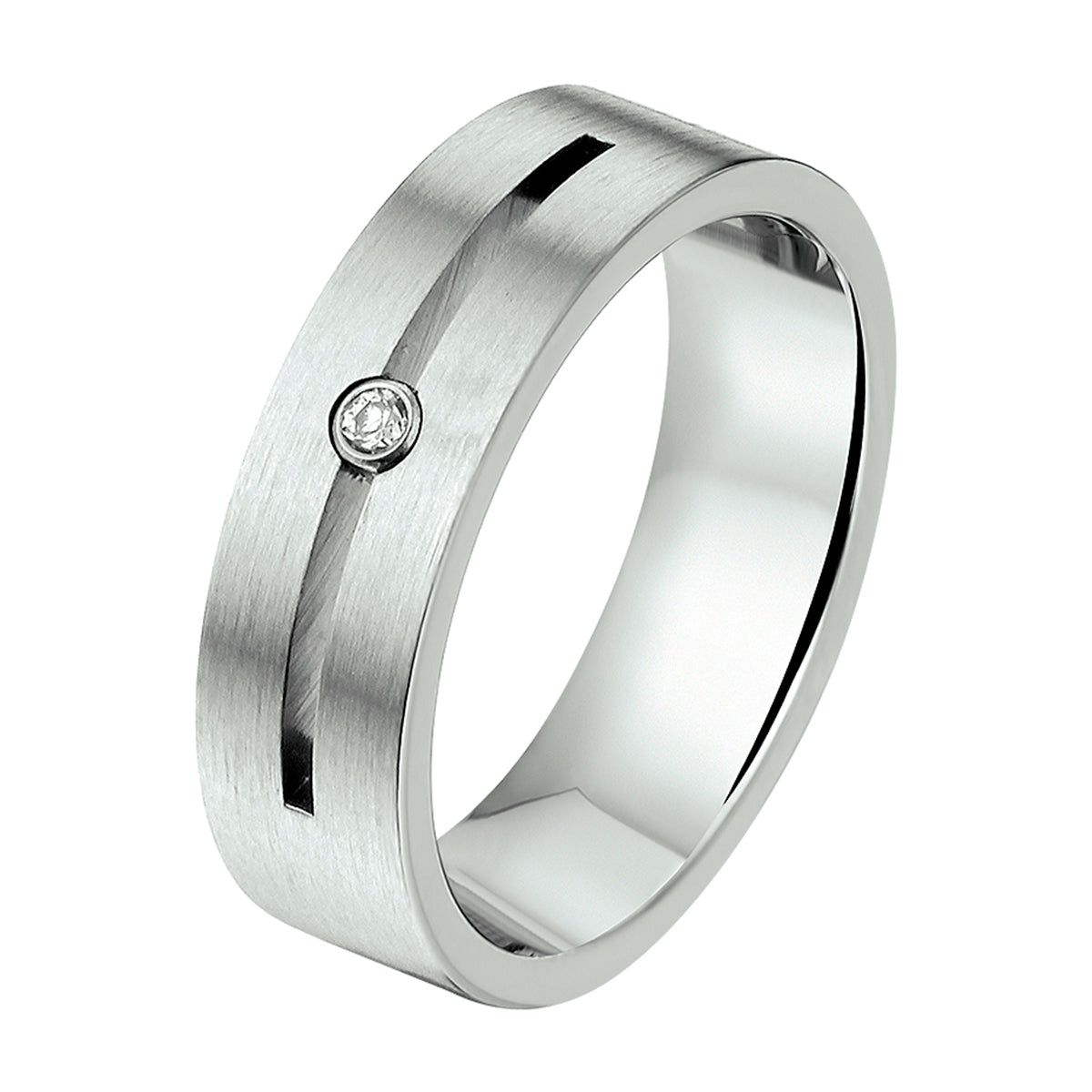 Ring a506 - 6 mm - met cz