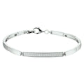 Armband zirkonia 18.5 cm