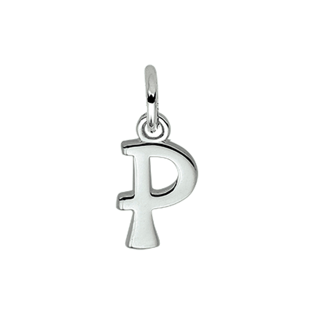 Bedel - zilver letter p