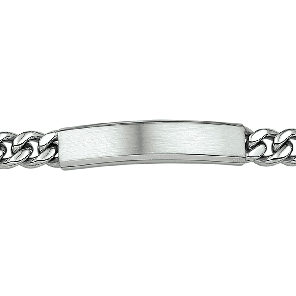 Graveerarmband gourmette 9 mm