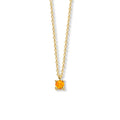 Collier met geboortesteen 40 - 42 - 44 cm