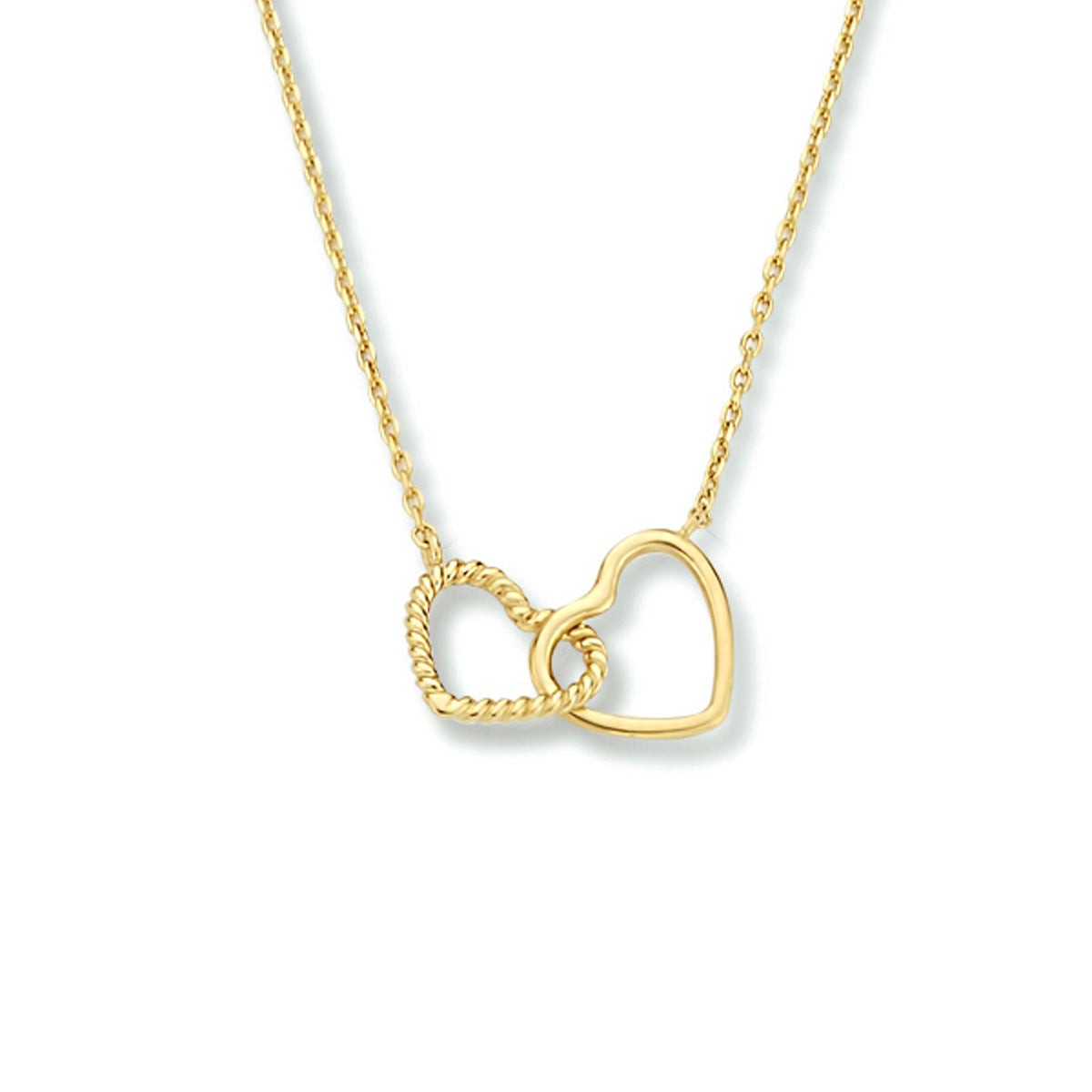 Collier hartjes 40 - 42 - 44 cm