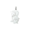 Hanger jongen en meisje 25.5 x 16 mm