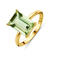 ring groen amethist