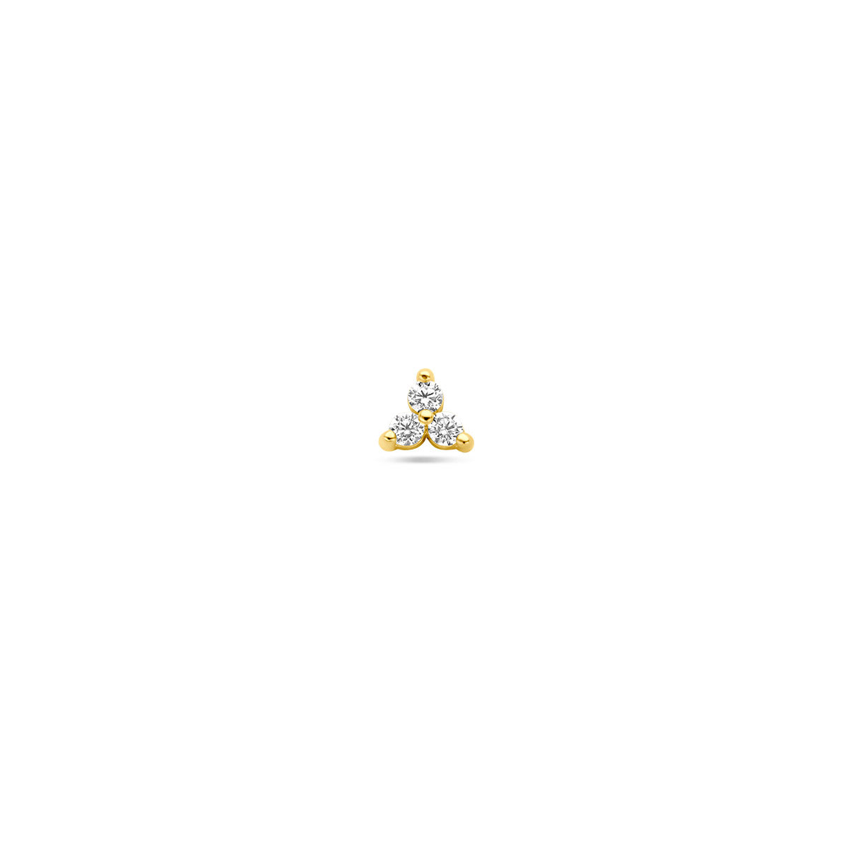 Flat back piercing zirkonia 3.5 mm