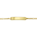 Graveerarmband figaro 5.0 mm
