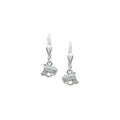 Zilver oorhangers