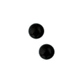 Oorknoppen onyx