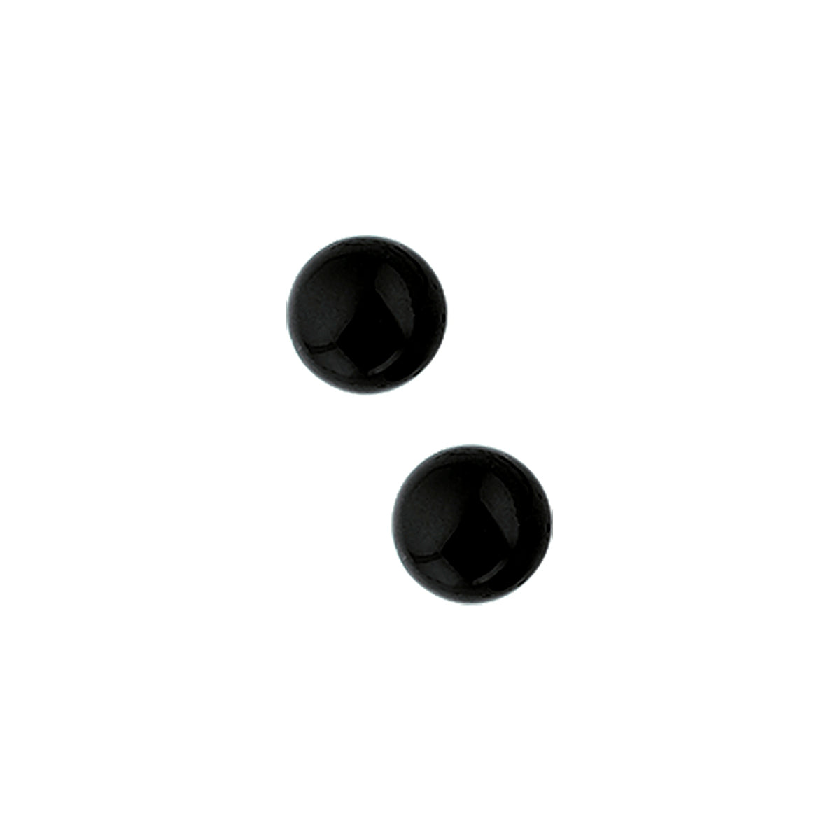 Oorknoppen onyx