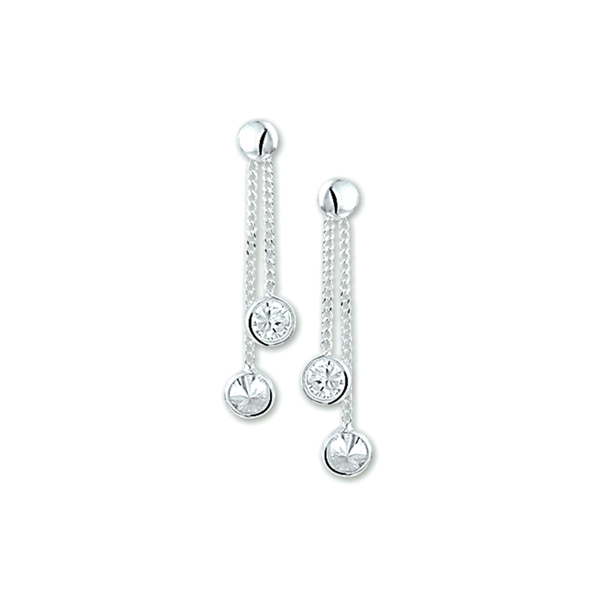Oorhangers zirkonia