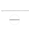 Armband vossestaart 2.5 mm 19 cm