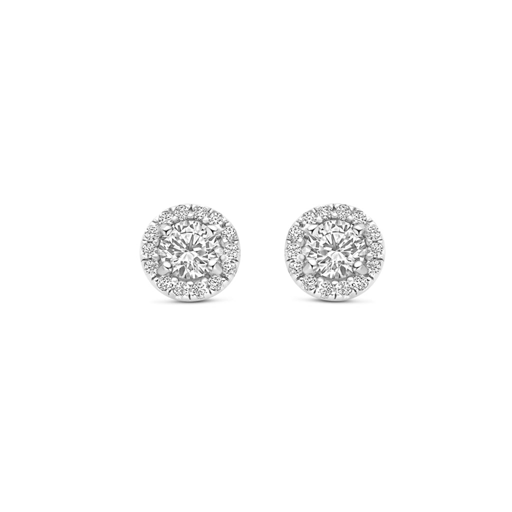 oorknoppen zirkonia 6 mm