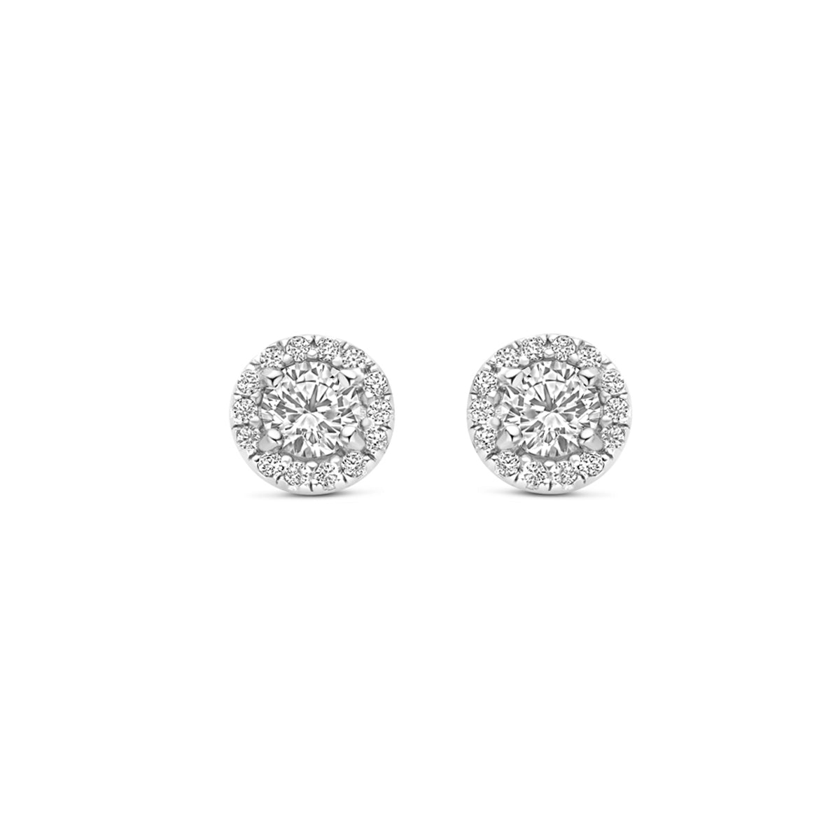 oorknoppen zirkonia 6 mm