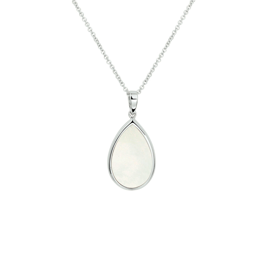Collier parelmoer 42 + 3 cm