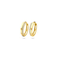 Klapcreolen zirkonia dames