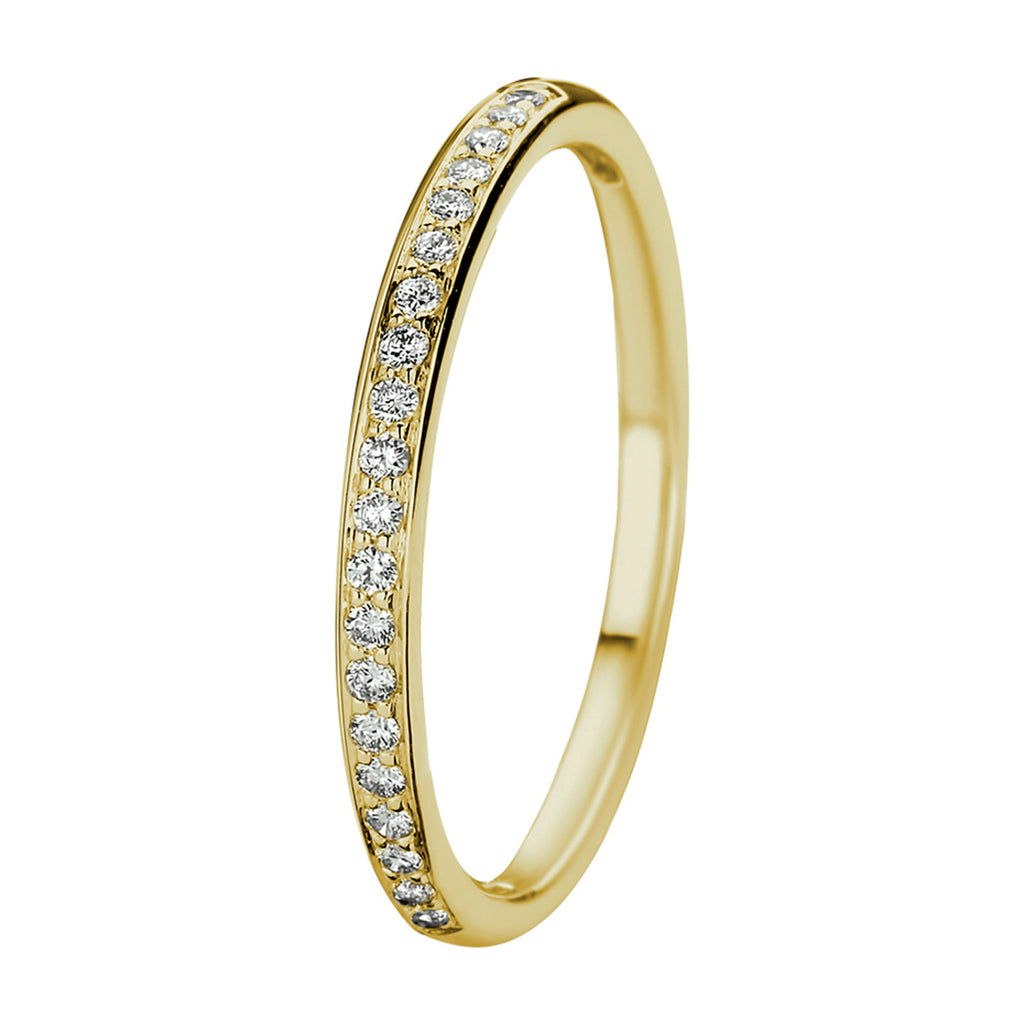 Ring diamant 0.13ct h si
