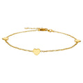 Armband hart 17 - 18.5 cm