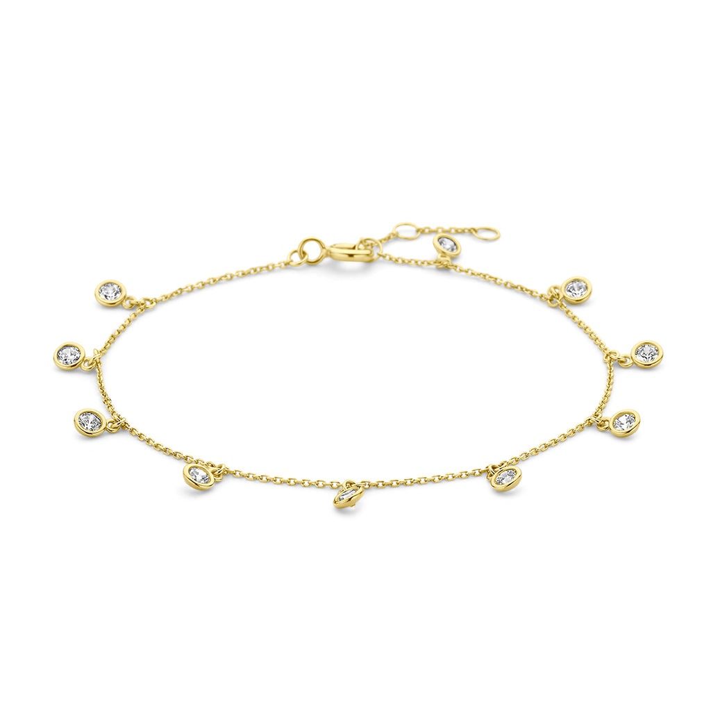 Armband zirkonia 16.5 - 17.5 - 18.5 mm