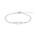 Zilver gerhodineerd colliers met hangers