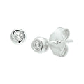 Oorknoppen diamant 0.06ct (2x0.03ct) h si