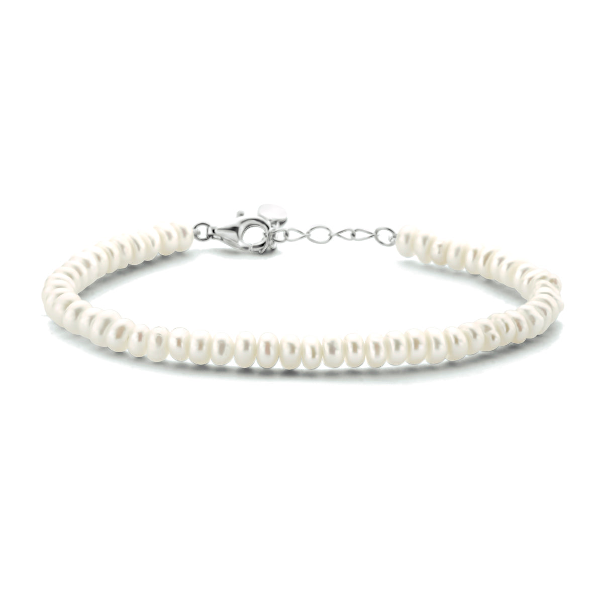 Armband - parel zilver