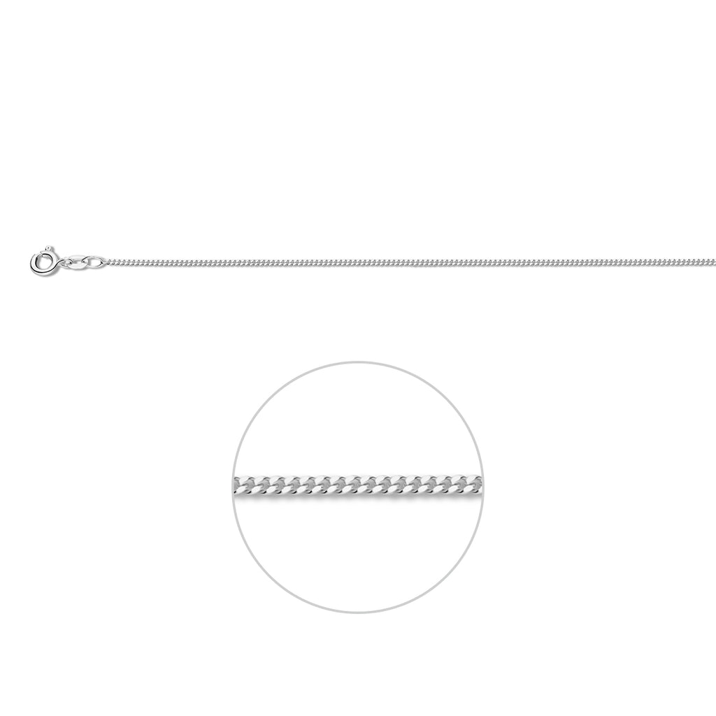Collier gourmette 4-zijdes geslepen 1.2 mm