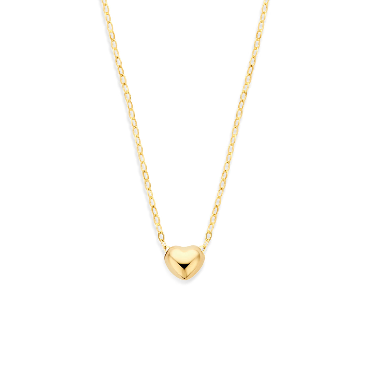 Collier hart 1.0 mm 38 - 40 cm