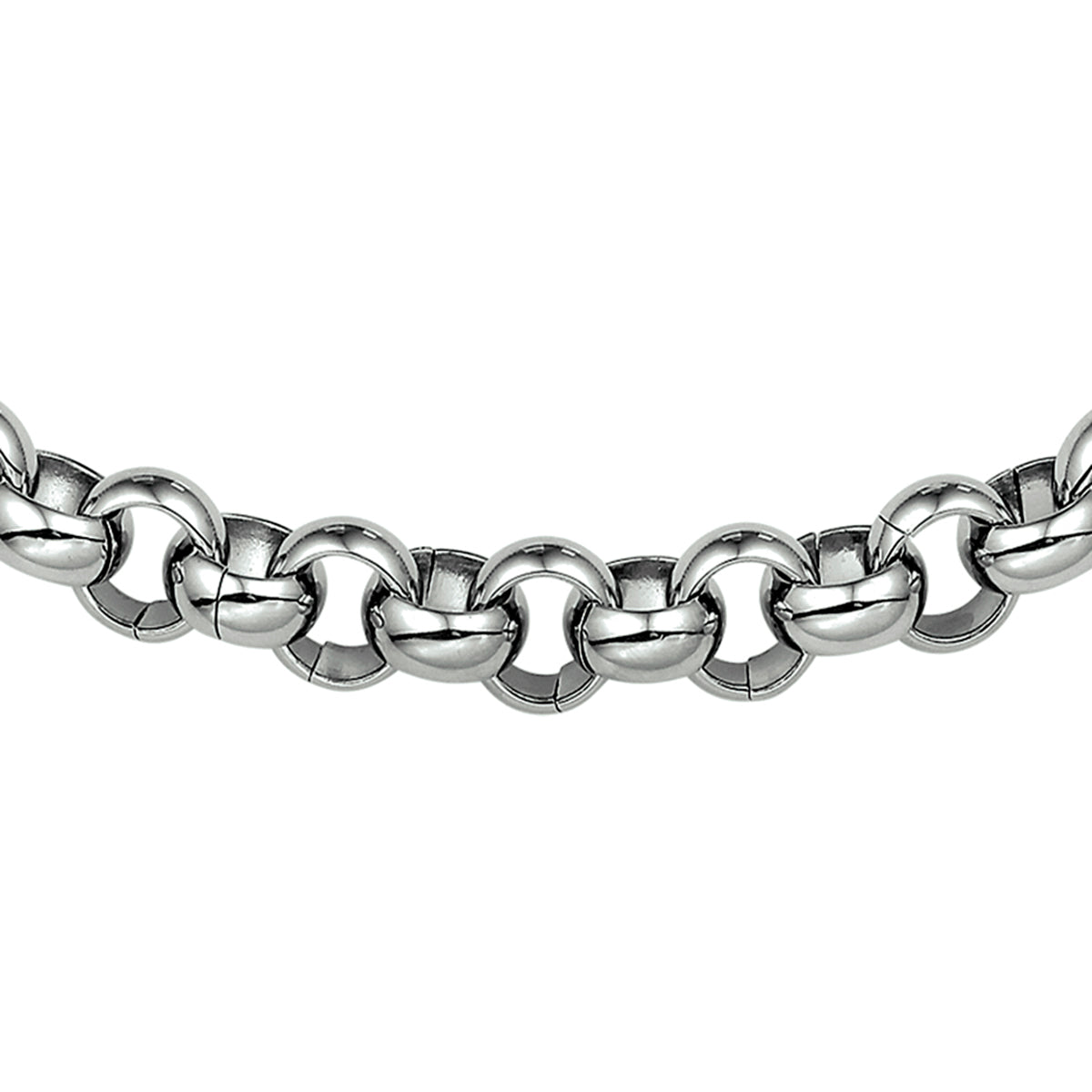 Collier jasseron 9 mm met groot springslot