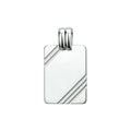 Graveerhanger poli/mat gediamanteerd